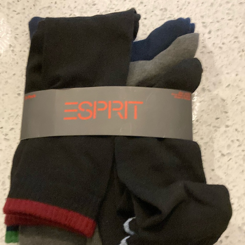 Esprit Men's Multi-Color Socks Pack